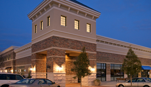 Outside Commercial Building